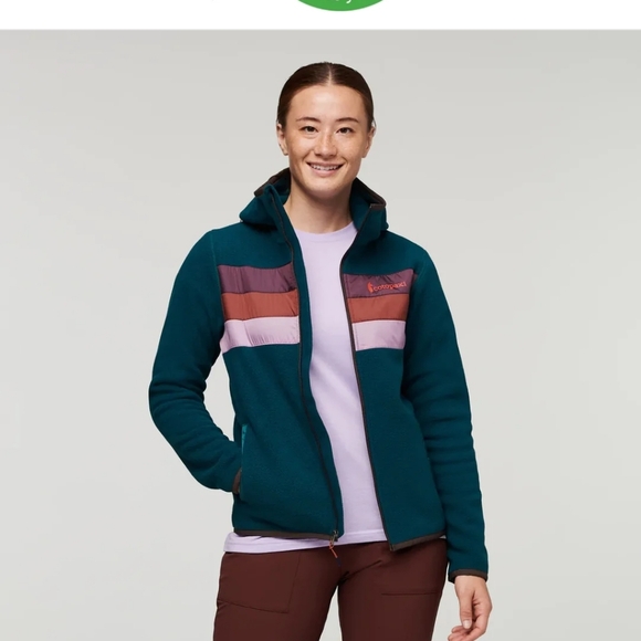 cotopaxi Jackets & Blazers - Teal and Pink Hooded Jacket Cotopaxi Size XS Teca